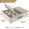 Sorbus Hard Shell Coffee Mug Storage Case - Stylish & Protective Storage for 12 Mugs/Glassware, Compact Design